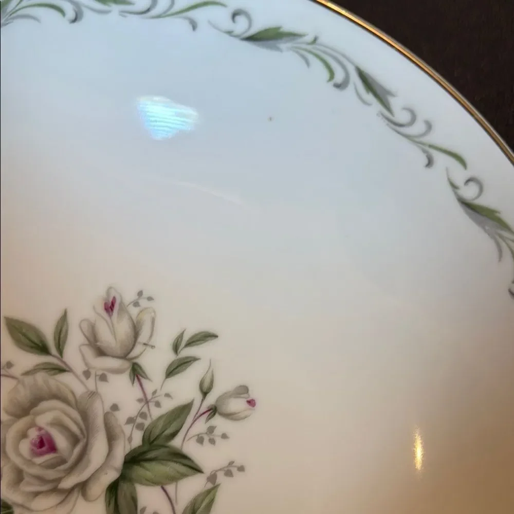 Diamond China Romance Floral Bowl made in Japan